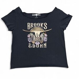 Brooks & Dunn Black Graphic Tee